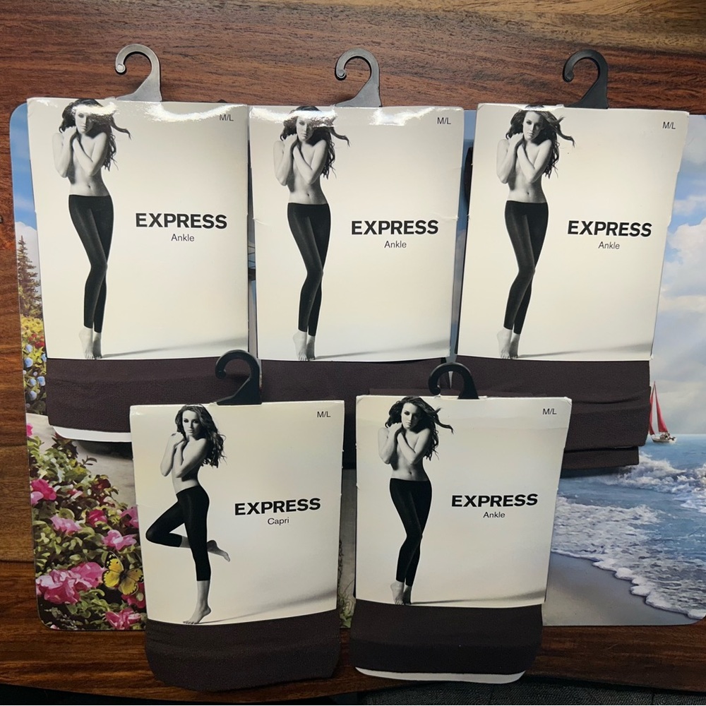 BRAND NEW Express Chocolate Brown Leggings!